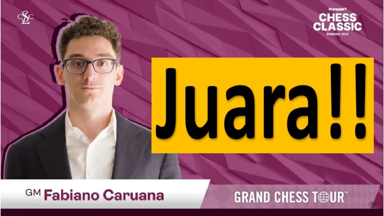 Fabiano Caruana Juara GCT Romania