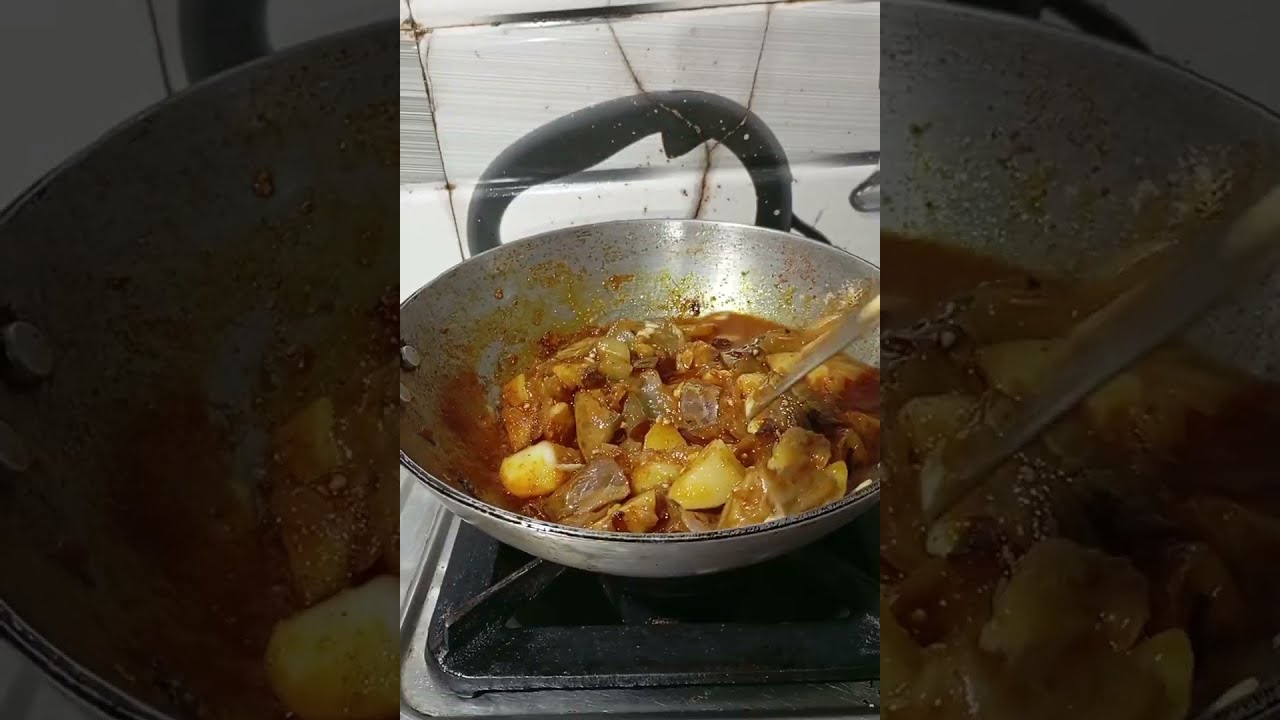 aloo baingan ki sabji recipe cooking video cooking channel Usha Ka Kitchen YouTube video