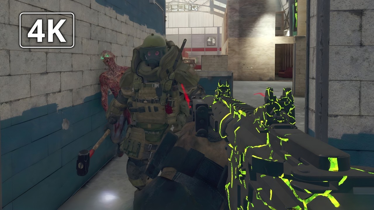 [MWZ] KILLHOUSE: BO3 Custom Zombies | 4K 60FPS (No Commentary)