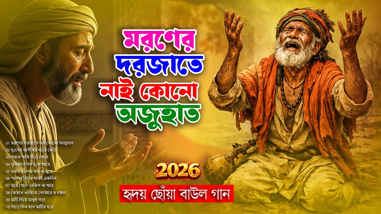 মরণের দরজাতে নাই কোনো অজুহাত | হৃদয় ছোঁয়া নতুন বাউল গান 2026 | Baul Song by Liton Roy
