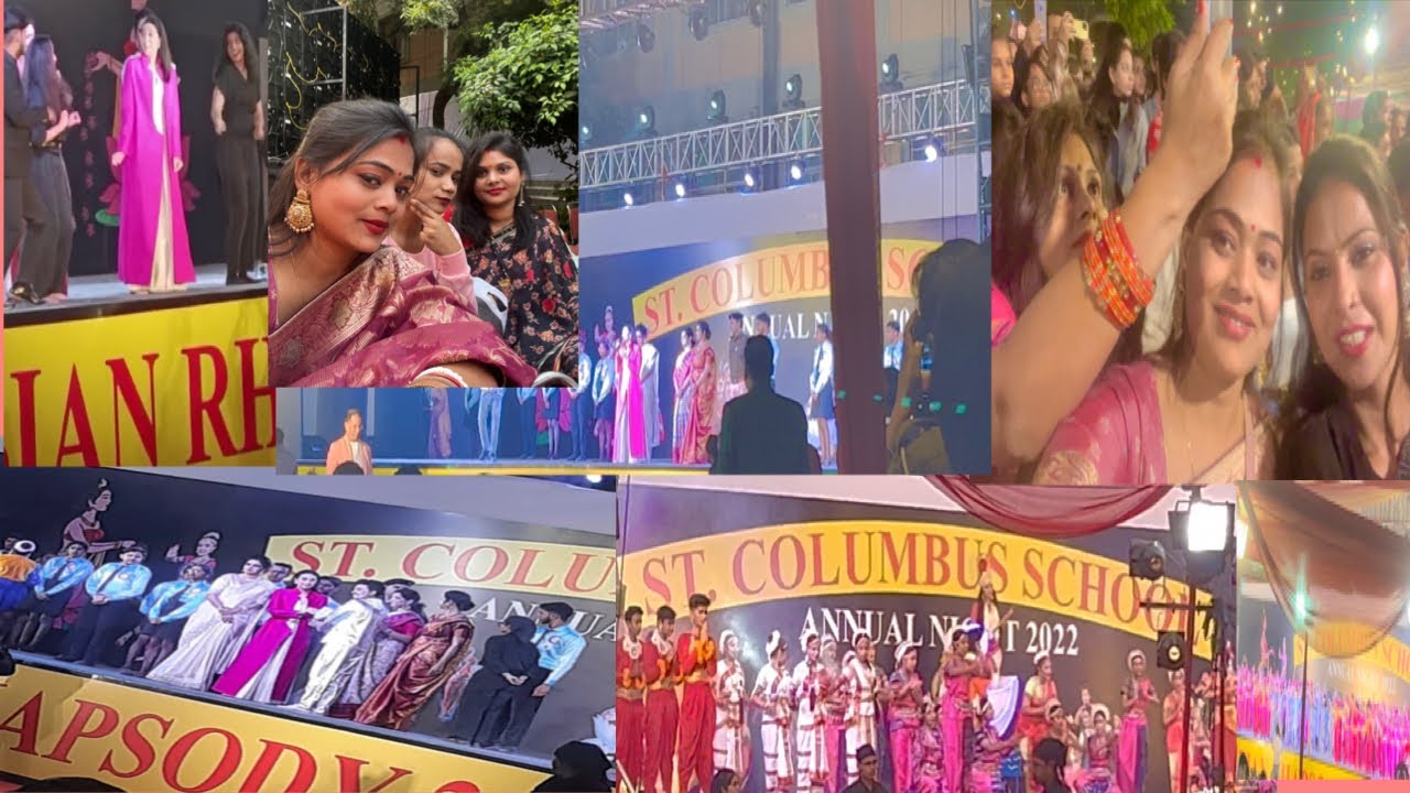 Karishma Kapoor dance in st columbus school annual function in my son, school