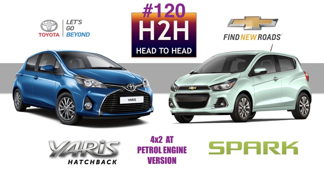 H2H #120 Toyota YARIS vs Chevrolet SPARK