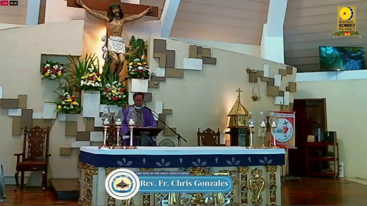 BOMBO SUNDAY MASSTRIUMPH OF THE HOLY CROSS PARISH/REV. FR. CHRIS GONZALES