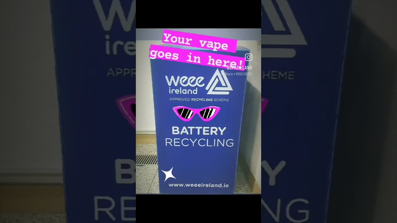 Don&rsquo;t put vapes in the bin!  #shorts #vape