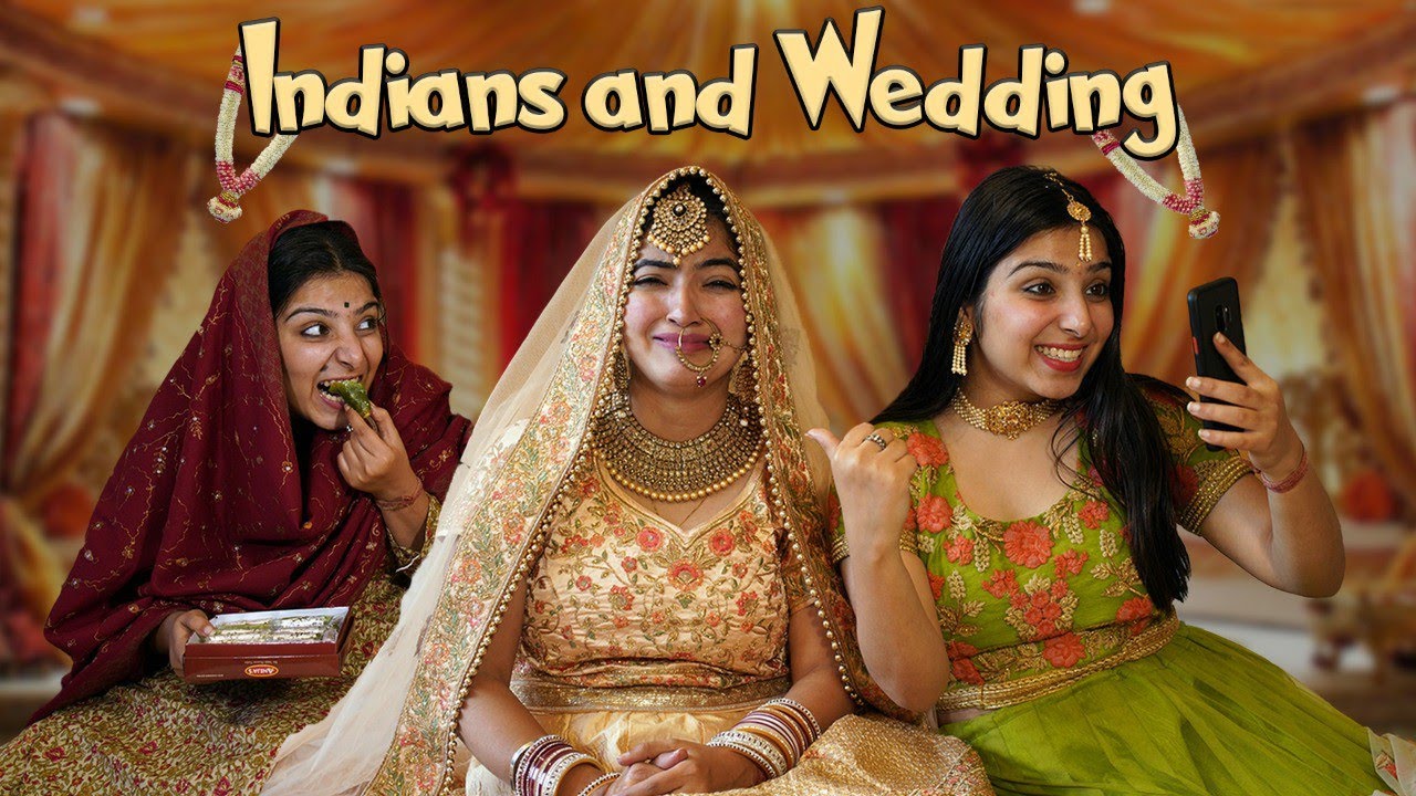 Indians in Wedding |  भारत में शादी | Latest Comedy Video | JagritiVishali