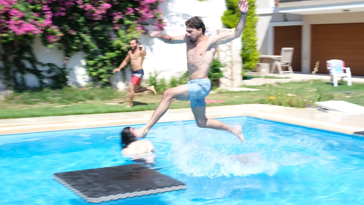 SUYUN ÜSTÜNDE KOŞMA CHALLENGE