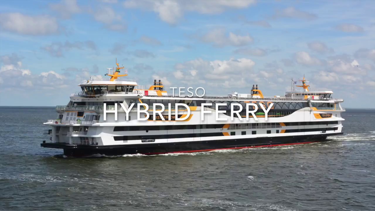 C-Job | TESO Texelstroom - Hybrid ferry | Ship with peak shaving