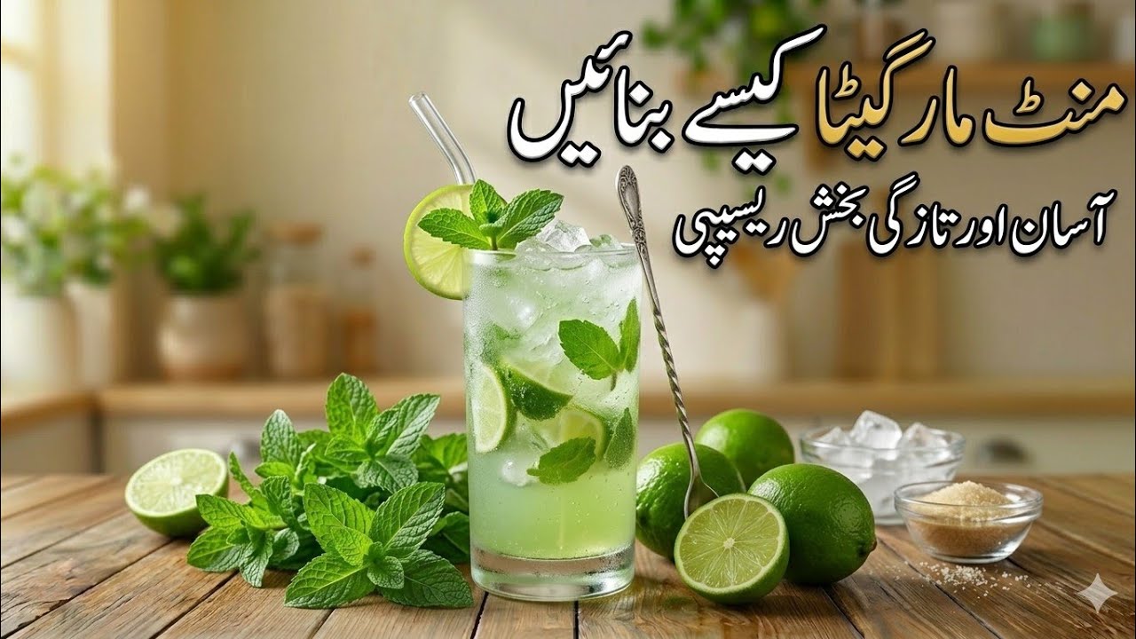 Restaurant Style Mint Margarita Recipe | Instant Thandi Pudina Drink