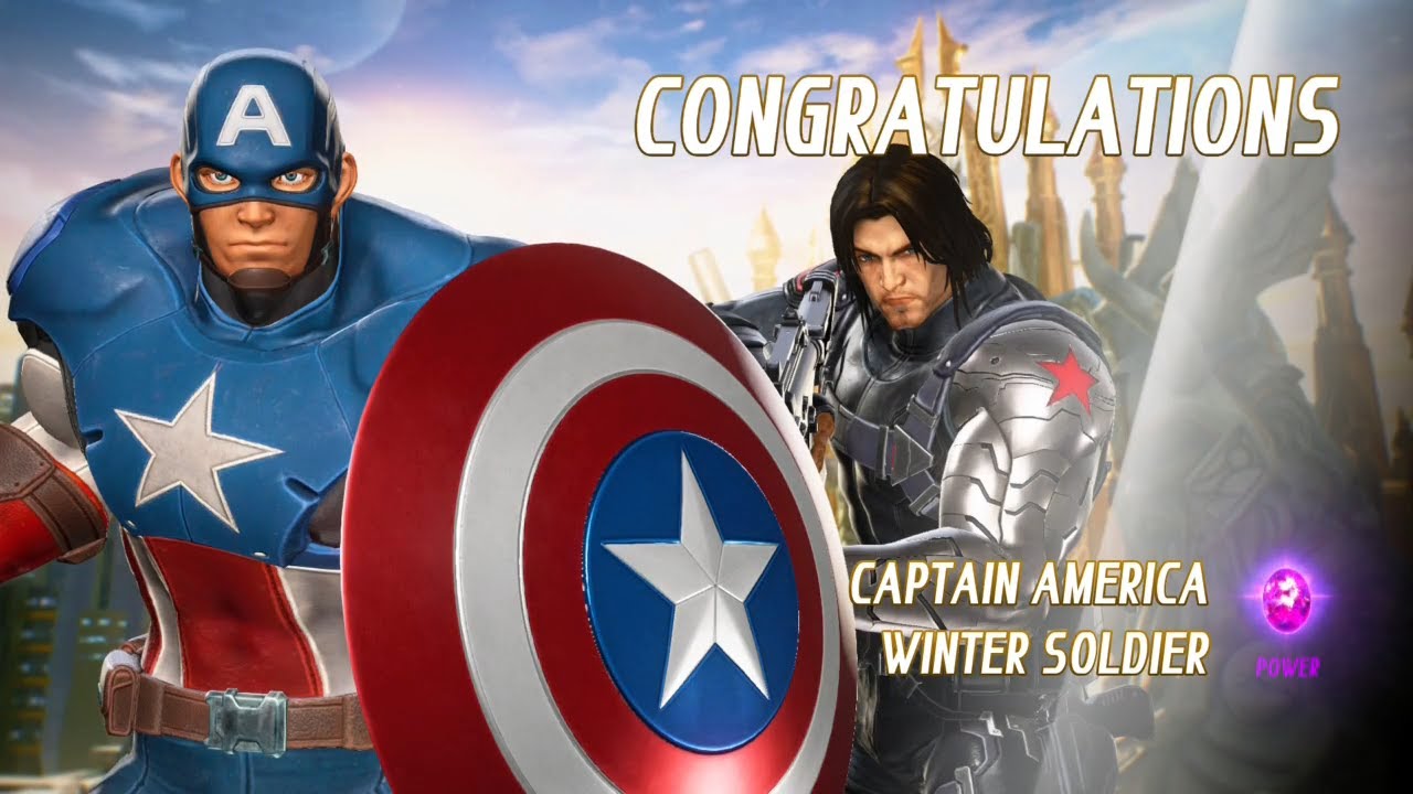 Marvel vs. Capcom: Infinite - Arcade Mode - Very Hard - Captain America & Winter Soldier