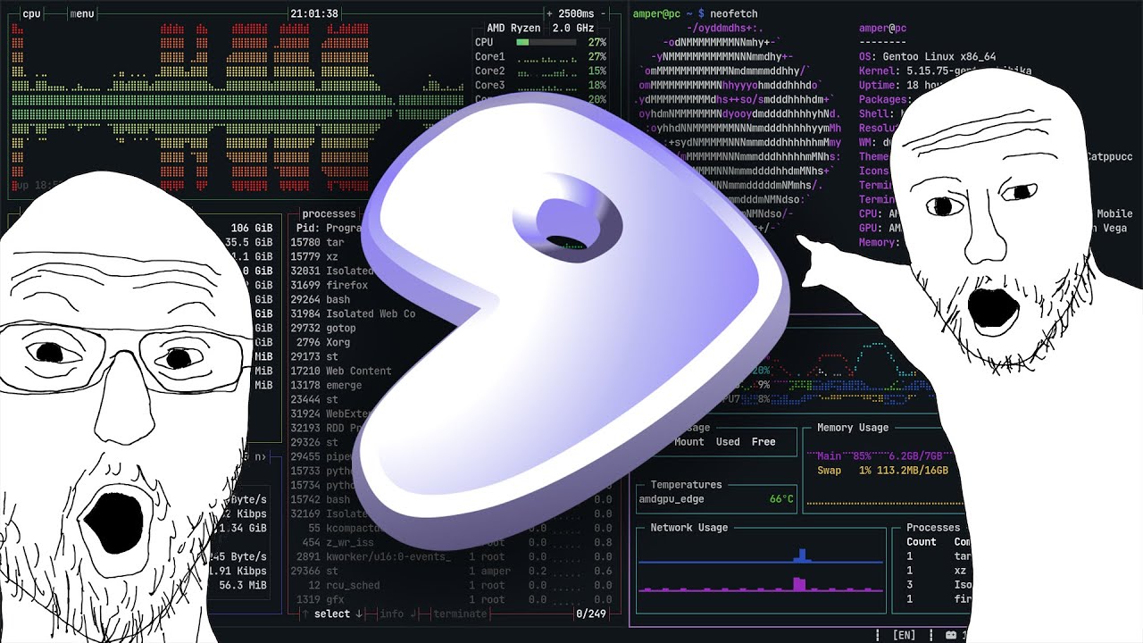 🐧 Обзор на Gentoo Linux