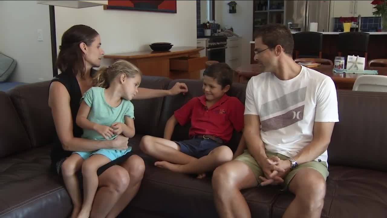 7-year-old brother saves life of little sister