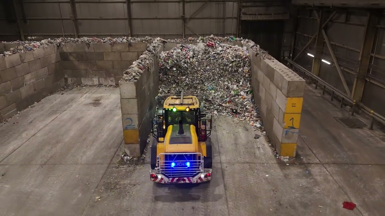 The Kentek 620S processing Black Bag Waste