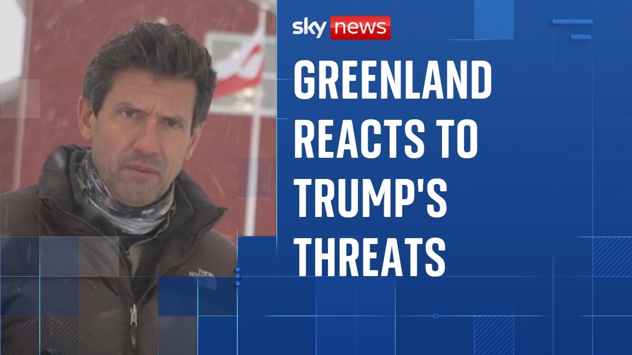 Greenland reacts to Donald Trump's threats