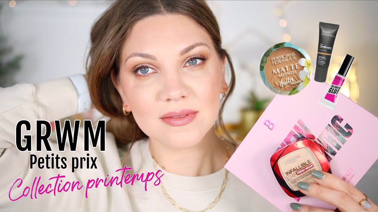 GRWM : PLEIN DE NOUVEAUTÉS PETITS PRIX! Fond de teint poudre Infaillible L'Oreal, The Ordinary, NYX