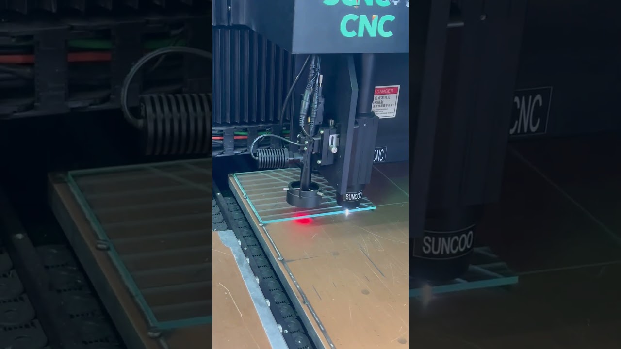 Glass Laser Cutting Machine #glass #laser #glasscutting
