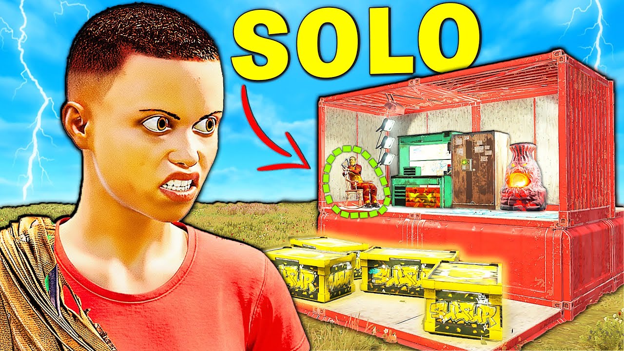 5.000 SAATLİ SOLO OYUNCUNUN EN İYİ BAŞLANGIÇ HİKAYESİ ! (TÜM SANDIKLARI DOLDURDUM) Rust Türkçe