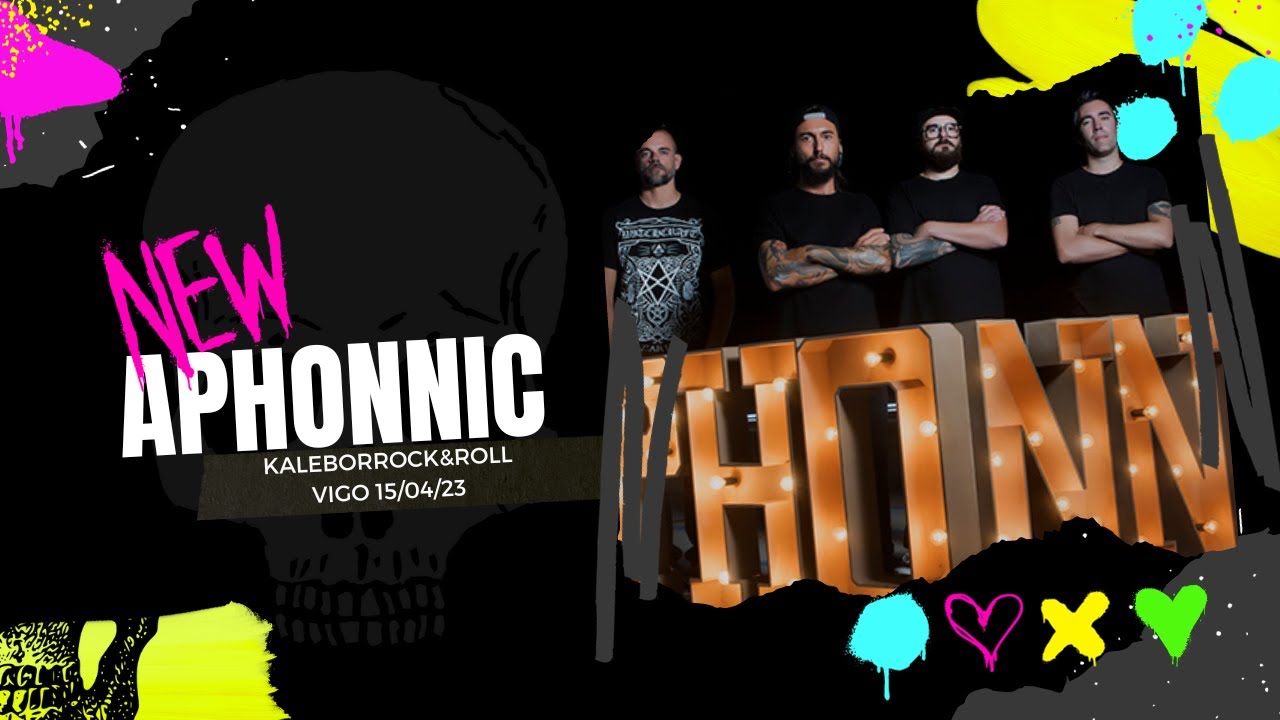Aphonnic - KaleboRock&Roll (directo sala MasterClub - Vigo 14/04/2023) Insta 360 x3