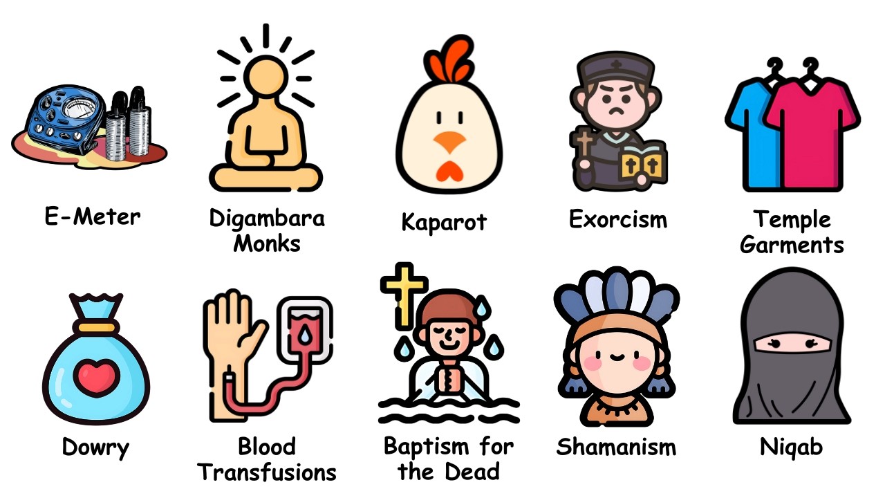 Every Weird Religious Practice Explained in 8 Minutes