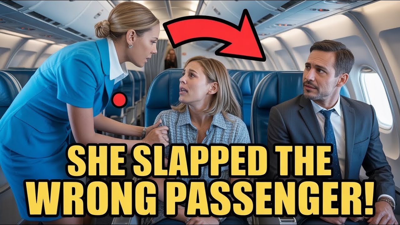 Incredible Revelation: Flight Attendant Slaps Woman Who, Unknown to Her, Is the Plane's Billiona...