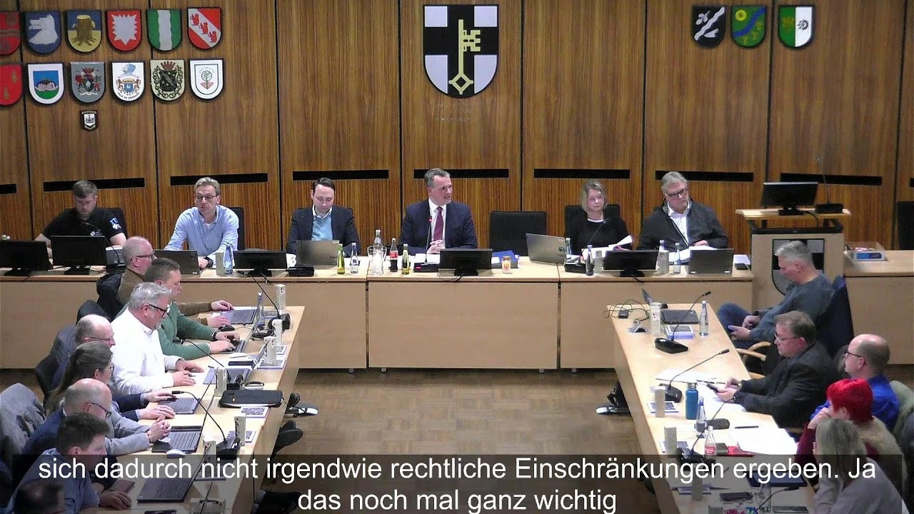 4. Sitzung des Rates der Stadt Dorsten am 17.12.2025