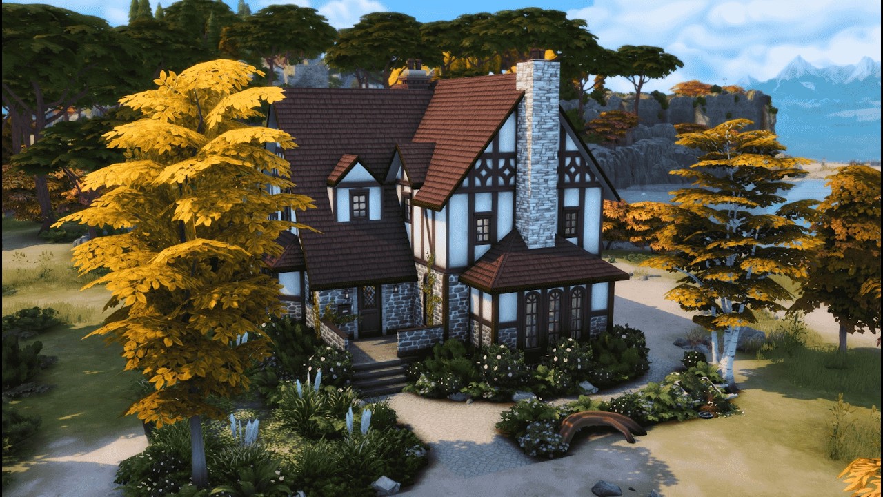 Craftman's Cottage | No CC! | Speed Build | The Sims 4