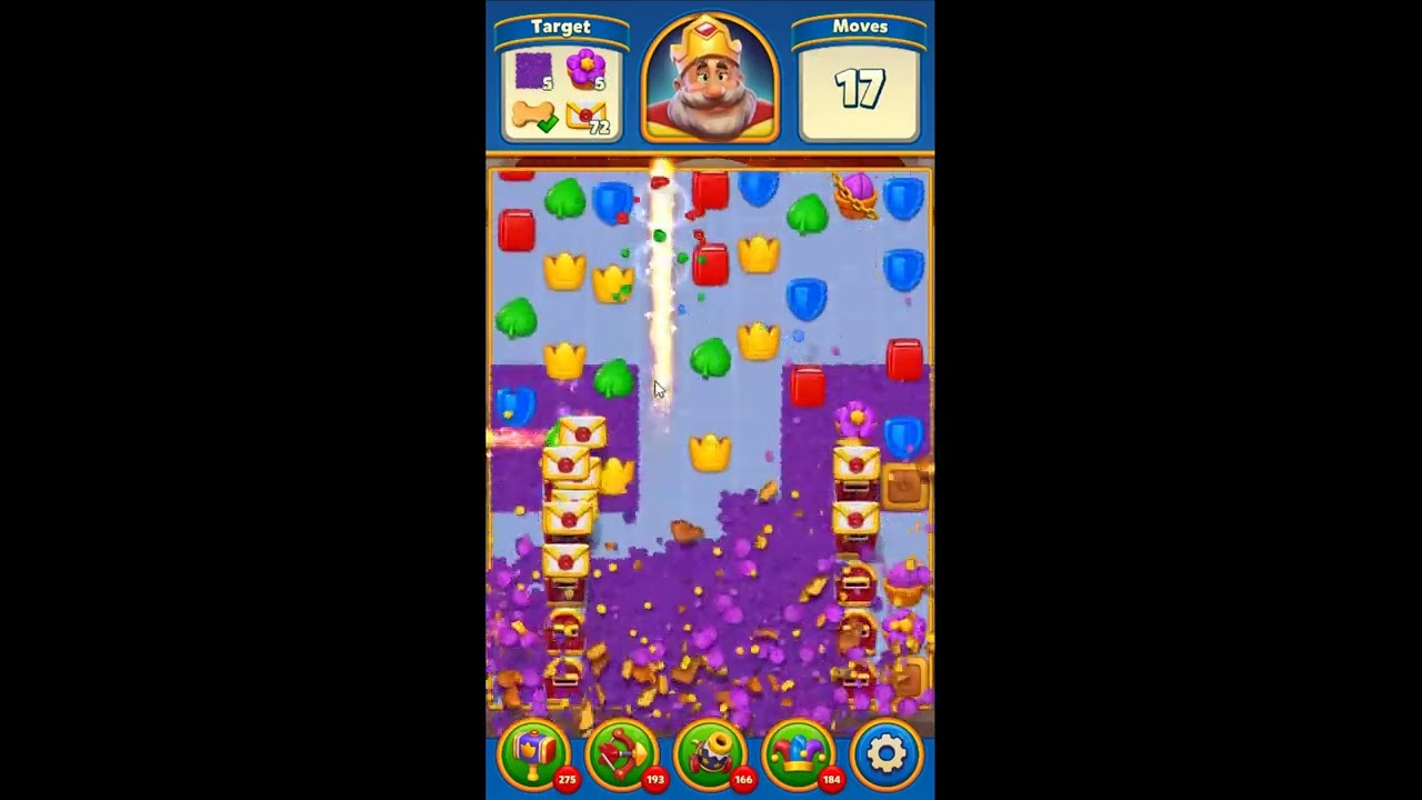 Royal Match Level 4622 - NO BOOSTERS GAMEPLAY 👑 | SKILLGAMING ✔️