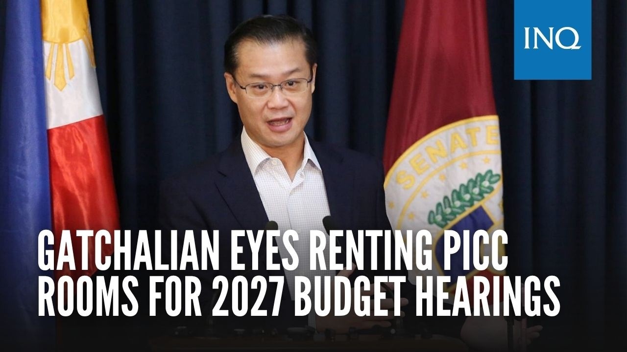 Gatchalian eyes renting PICC rooms for 2027 budget hearings