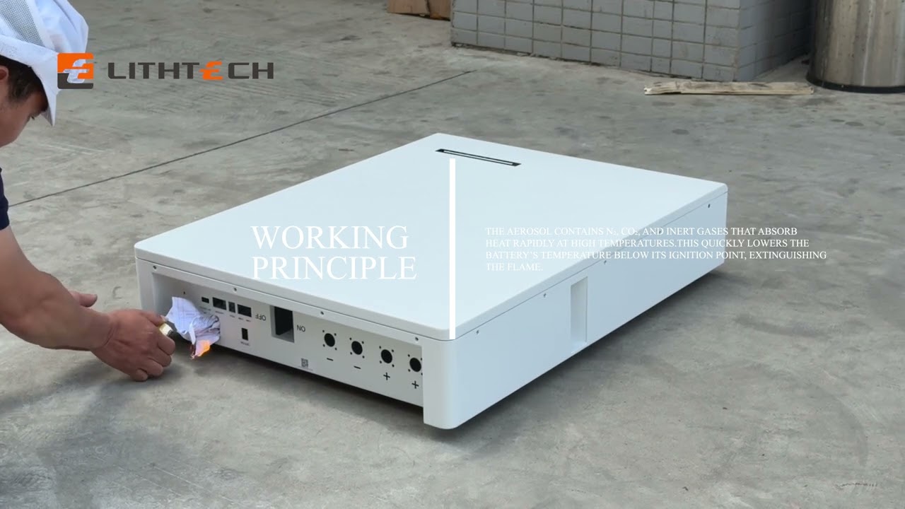 Lithtech Aerogel Fire Suppression Test | Fast, Safe, Reliable