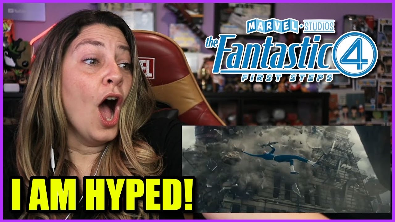 The Fantastic Four: First Steps Trailer Reaction: OMG I AM FREAKING OUT!