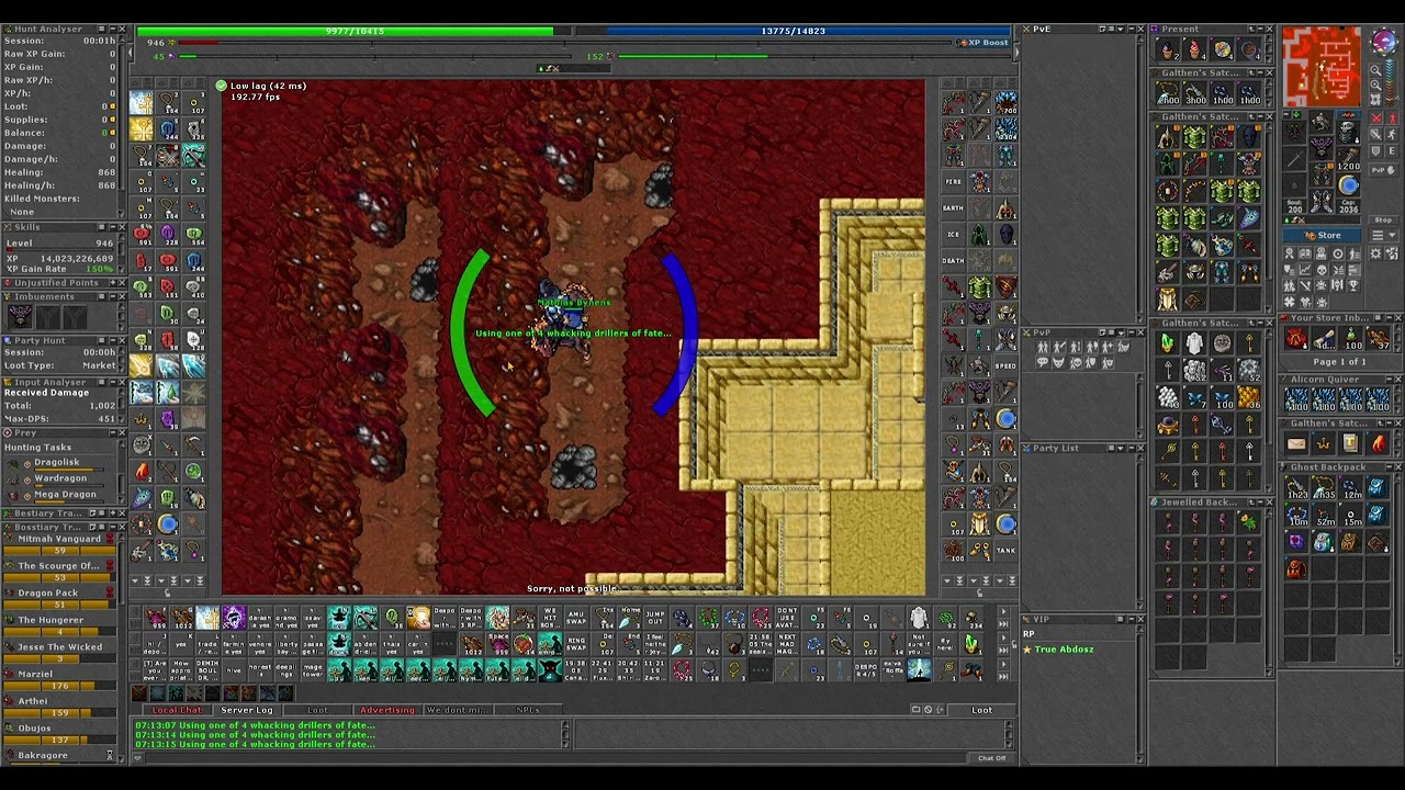 Tibia Bosstiary: Morguthis maze