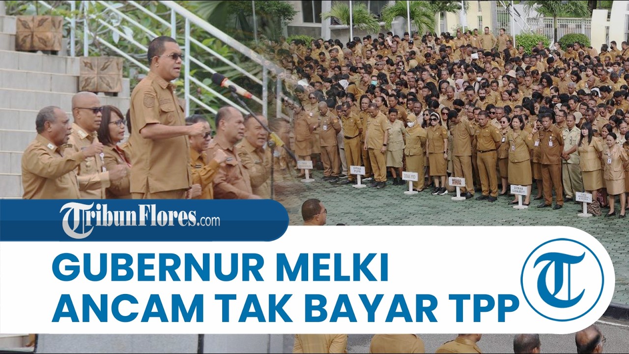 Gubernur Melki Kaget Ribuan ASN Pemprov NTT Bandel Tak Ikut Apel, Ancam Tak Bayar TPP