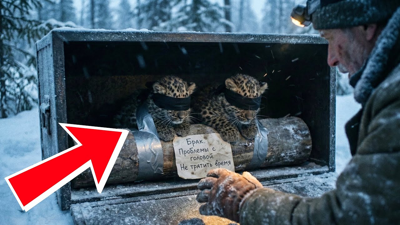 Я нашёл в коробке двух леопардят, туго обмотанных скотчем — то, что было дальше, согреет ваше сердце