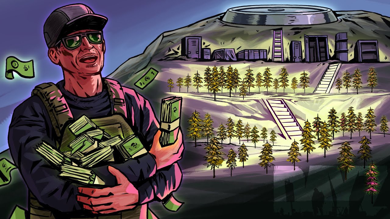 Строим СЕКРЕТНУЮ подпольную НАРКОИМПЕРИЮ! - DayZ!