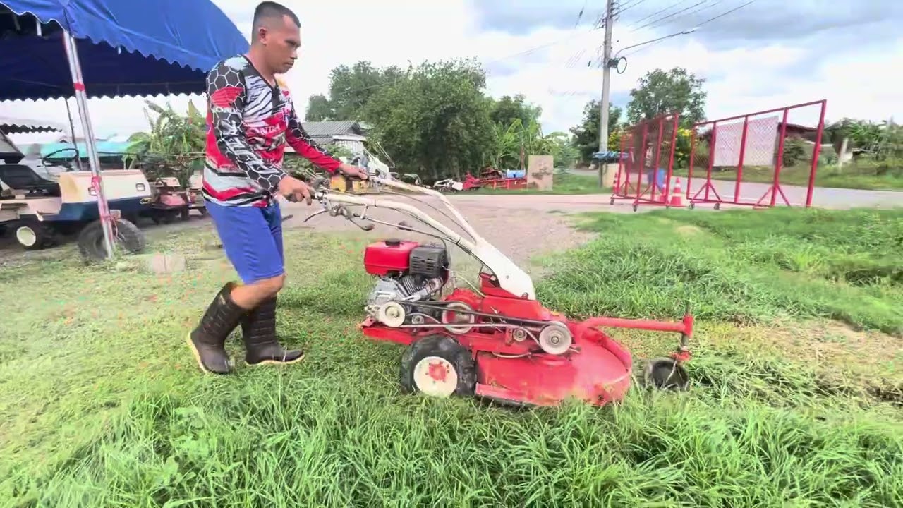 รถตัดหญ้าเดินตาม (เก่าญี่ปุ่น) 📞0922565474📞