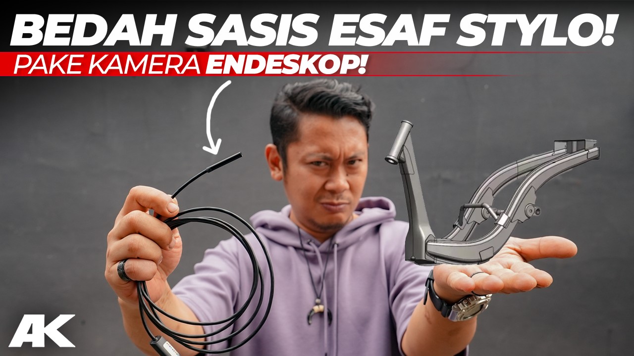 Bedah Sasis Esaf Honda Stylo 160! #AtenxKatros
