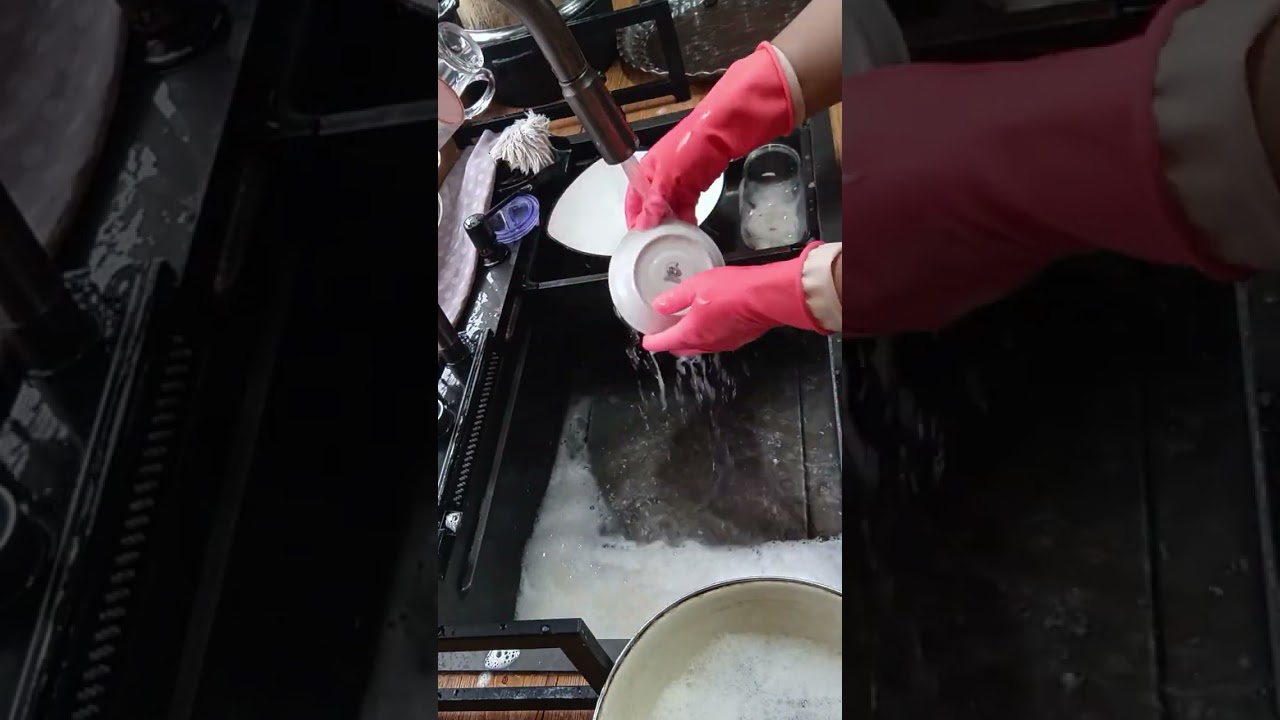 Relaxing Dishwashing Routine 🫧 | Real-Time Cleaning ASMR