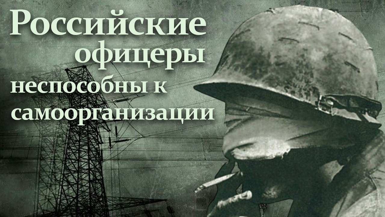 Российские офицеры неспособны к самоорганизации | Скабрезлость