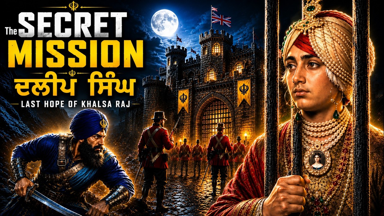 Duleep Singh - ਆਖਰੀ ਮਹਾਰਾਜਾ | Fight for KHALSA RAJ (1849) | Maharaja Dalip Singh History | Ajeypal