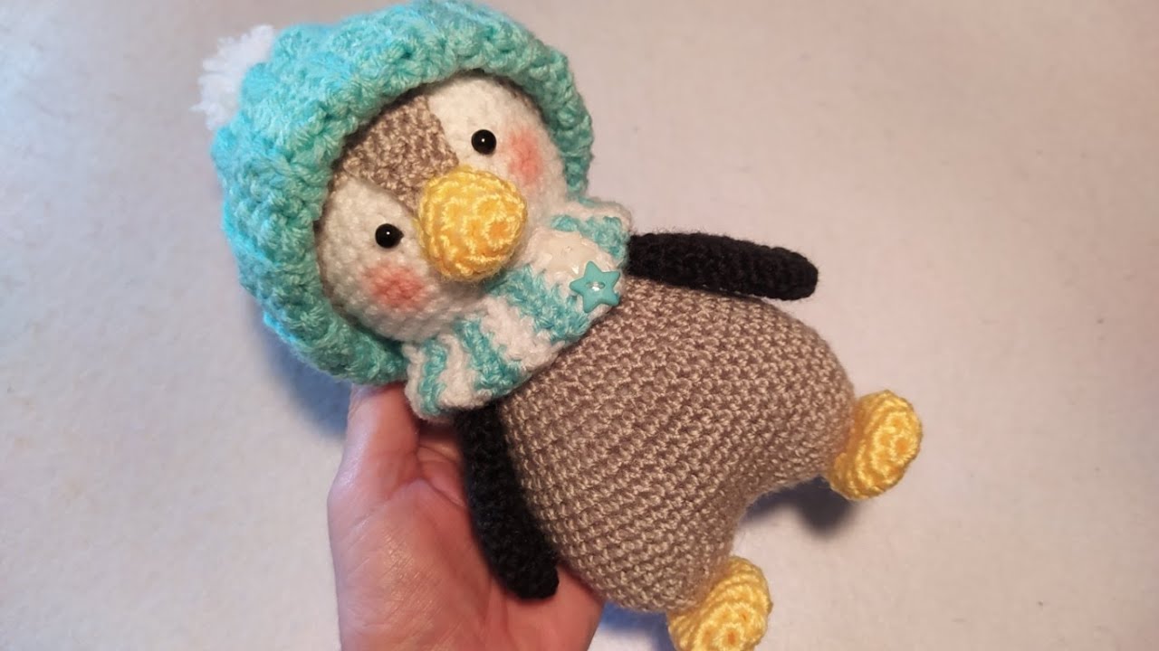 Пингвин Амигуруми 🐧 Урок вязания крючком 🤍