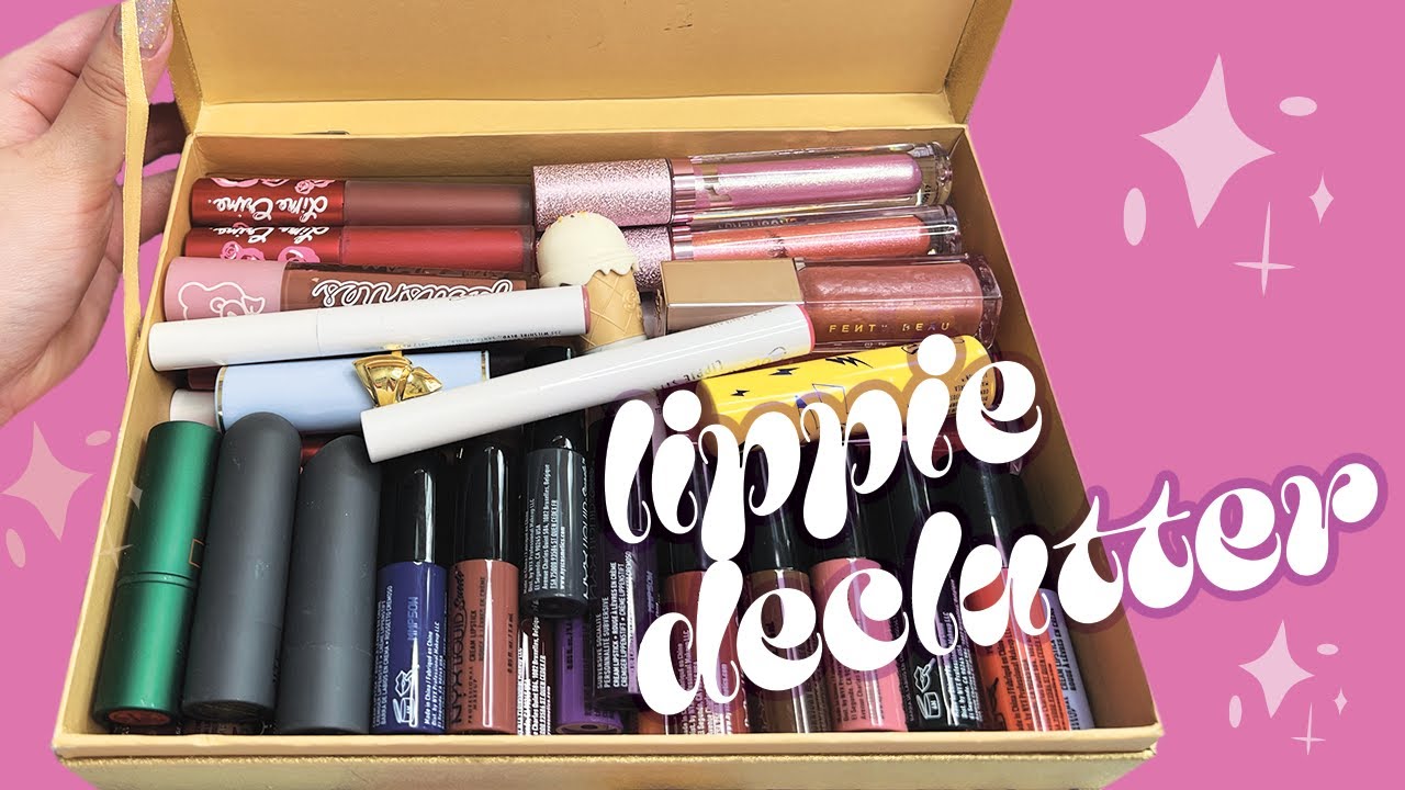 Declutterring Old Lip Products 💄