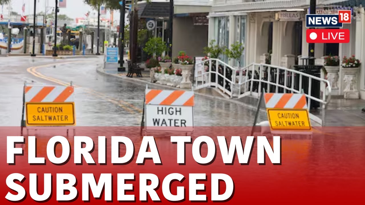 Hurricane Debby LIVE Updates | Visuals: Florida Streets Become Rivers Due To Storm Debby | N18G