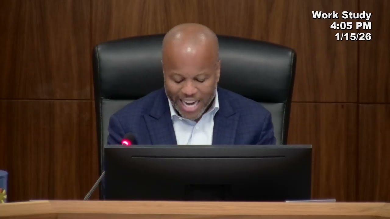 Tempe City Council - Work Study Session - Jan. 15, 2026