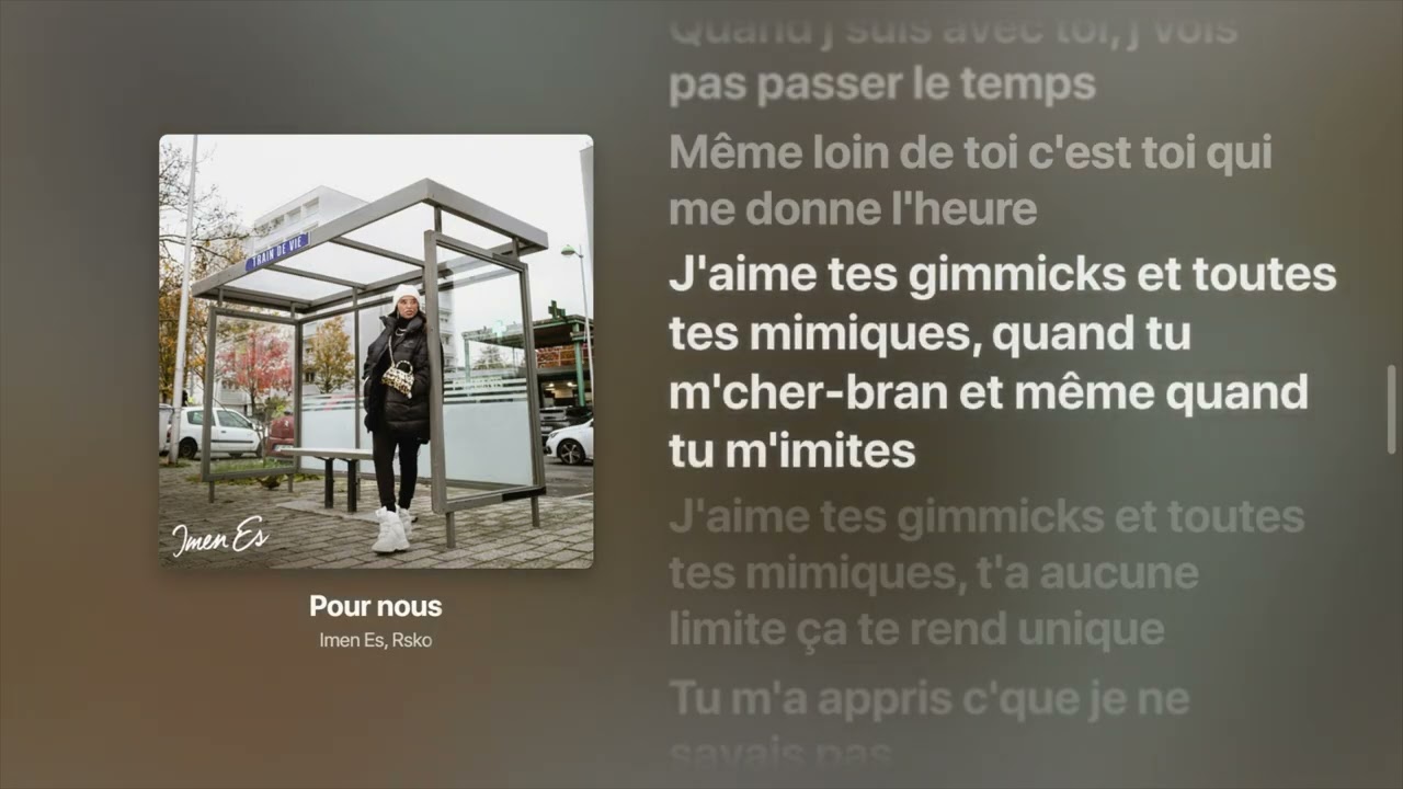 Imen Es – Pour Nous ft. Rsko (Lyrics) | Str8Lyrical