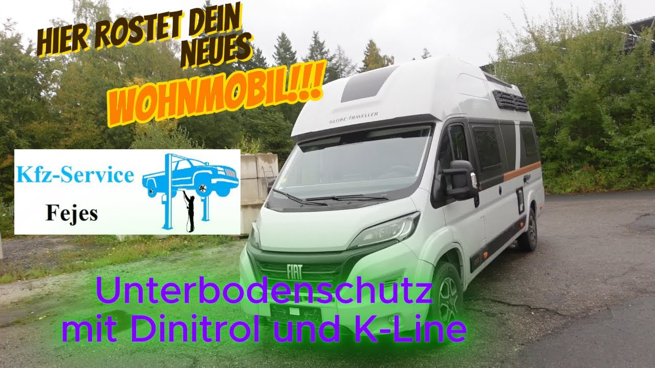 Wohnmobil Globe Traveller beginnt jetzt schon zu rosten