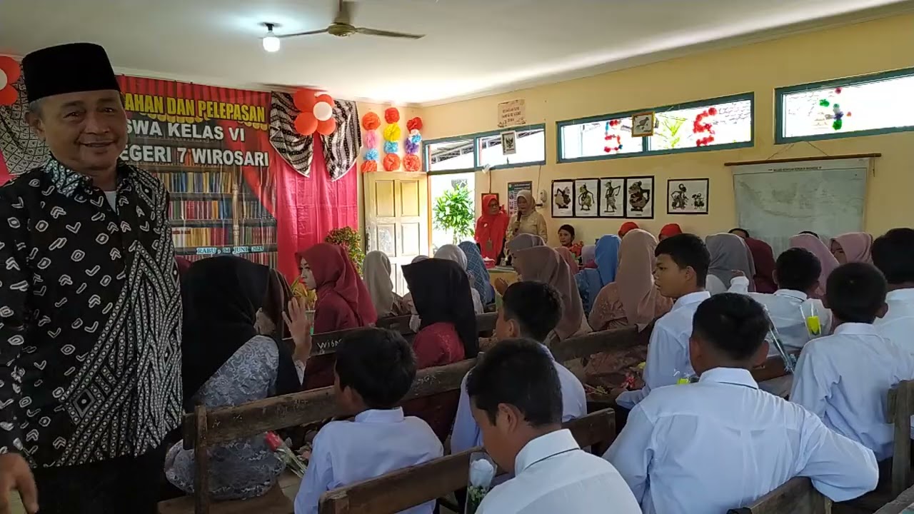 Pelepasan Siswa Kelas 6 SD Negeri 7 Wirosari Tahun 2025 ( Part 1 )
