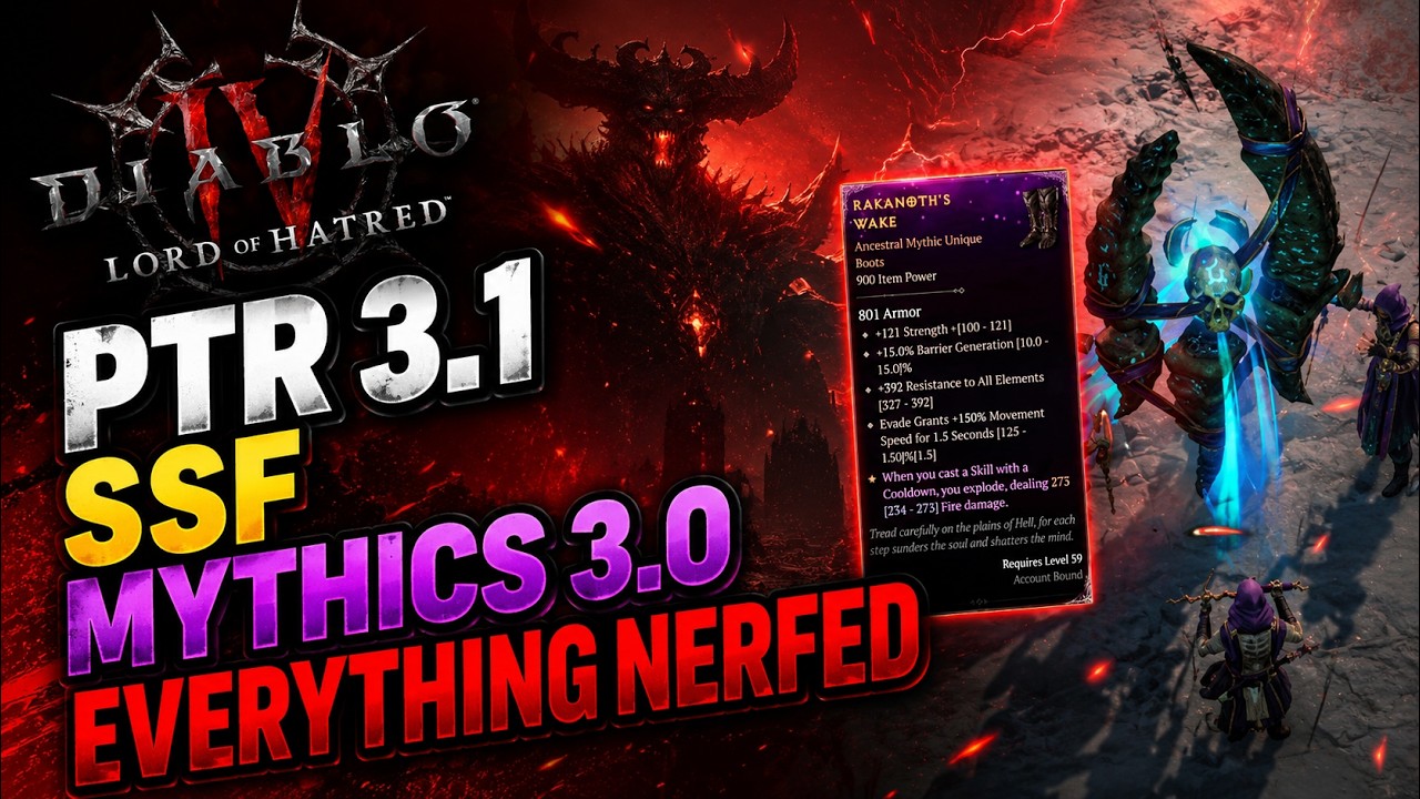 Blizzard снова ВСЁ понерфила? Обзор PTR 3.1