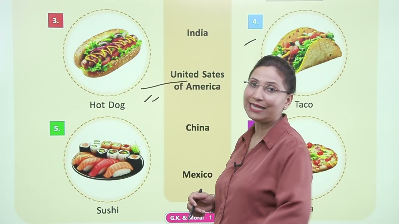 Ch 29 | Guessing Food | My Gk & Moral Book | Class 01 | Growing Mind | For children