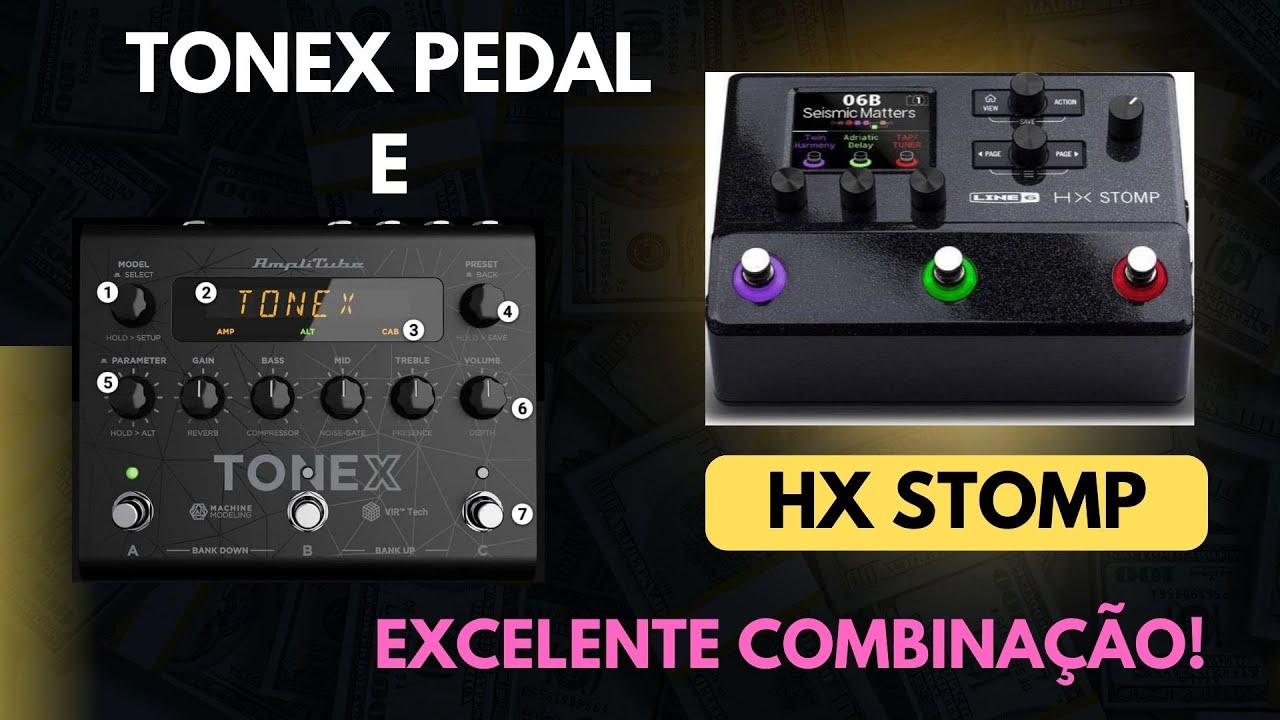 TONEX PEDAL + HX STOMP