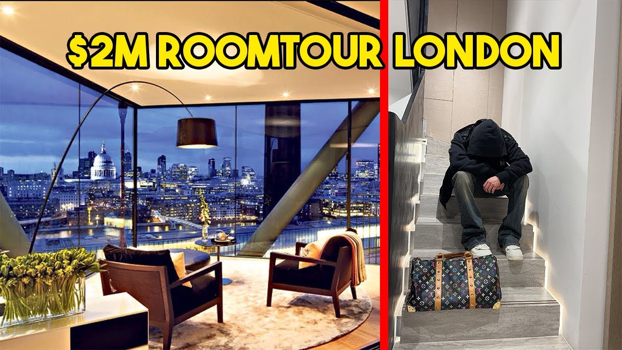 2.000.000€ PENTHOUSE ROOMTOUR LONDON