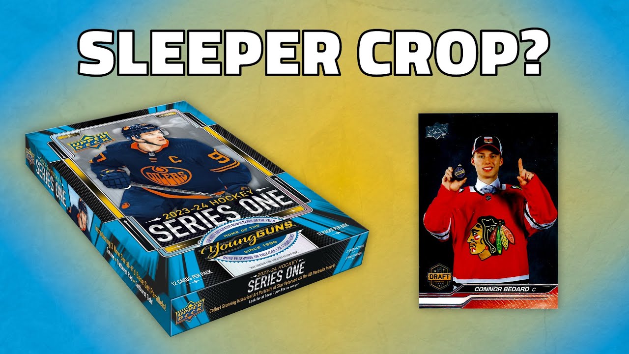 FIRST LOOK: 2023-24 Upper Deck Series 1 Hockey Hobby Box Break